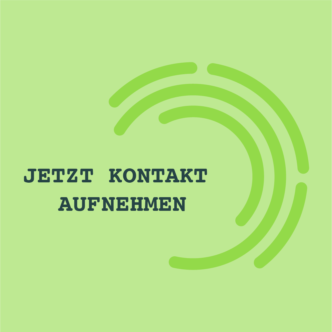 Grafik Jetzt Kontakt aufnehmen