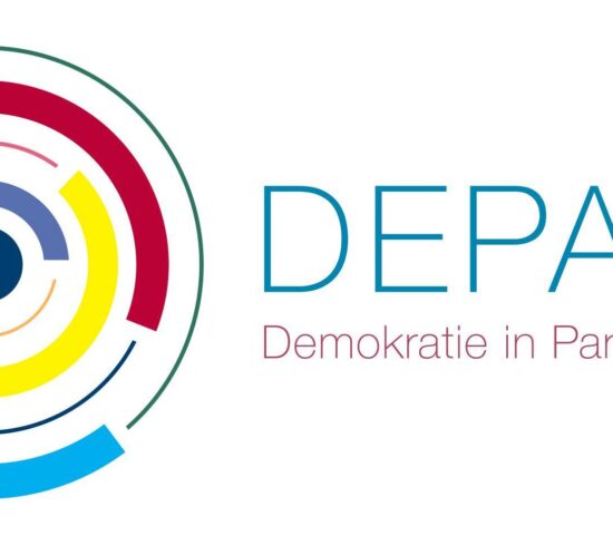 Logo Depart: Demokratie in Partnerschaft