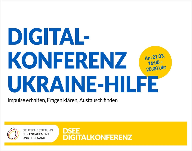 Digital-Konferenz Ukraine-Hilfe