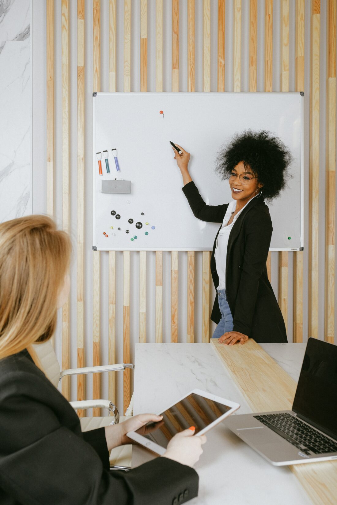 Menschen in einem Workshop